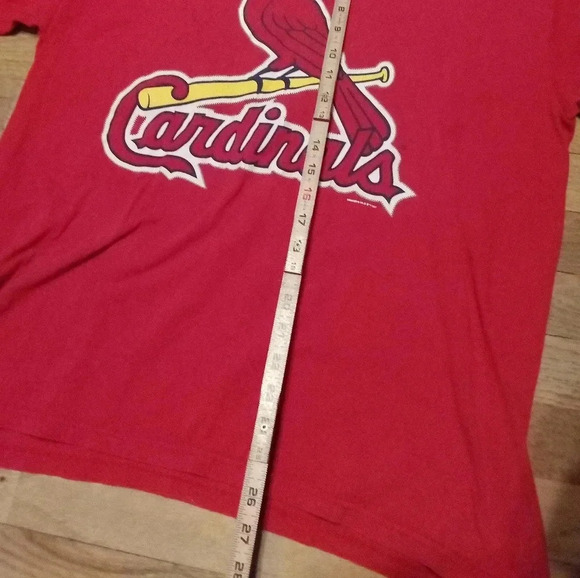 Vintage St. Louis Cardinals Shirt Mark McGwire Starter 90s Ron Gant Auto Large - Picture 5 of 15